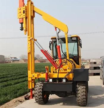高速公路波形護(hù)欄打樁機(jī)施工經(jīng)驗